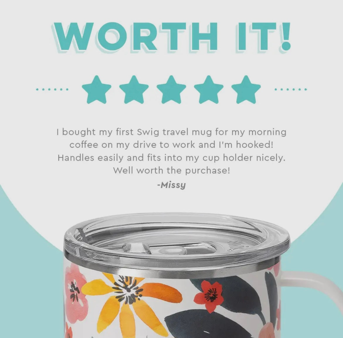 Honey Meadow 18oz Travel Mug