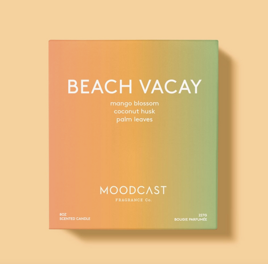 Beach Vacay - Iridescent 8oz Coconut Wax Candle