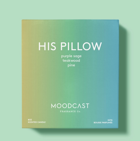 His Pillow - Iridescent 8oz Coconut Wax Candle
