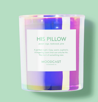 His Pillow - Iridescent 8oz Coconut Wax Candle