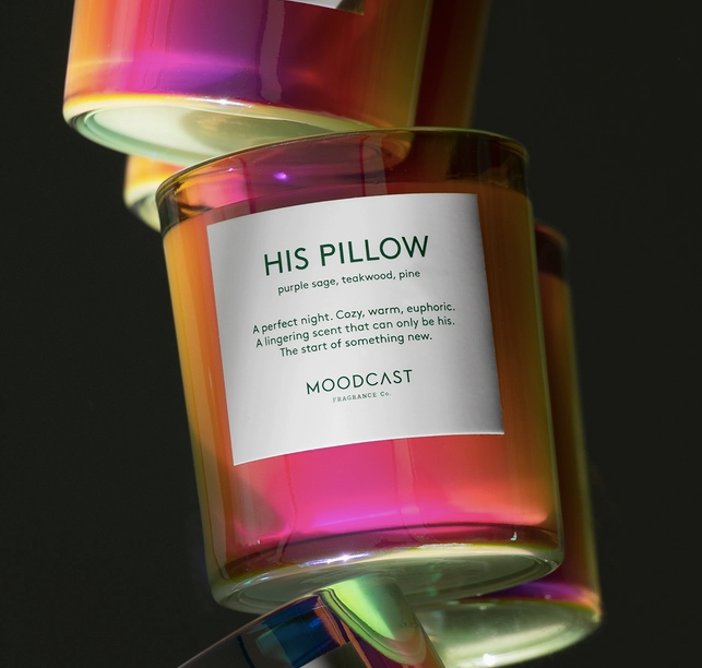 His Pillow - Iridescent 8oz Coconut Wax Candle