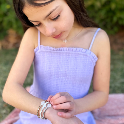 Holy Water Bracelet - PETITE HOLY WATER STRETCH BRACELET