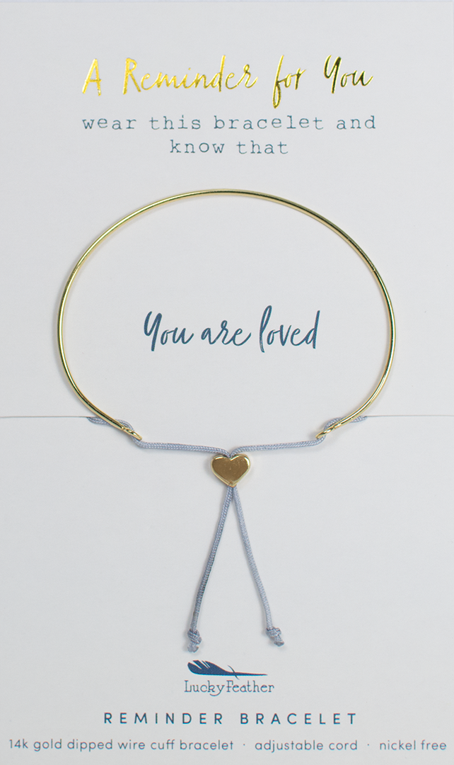 Reminder Bracelet - Gold - LOVED