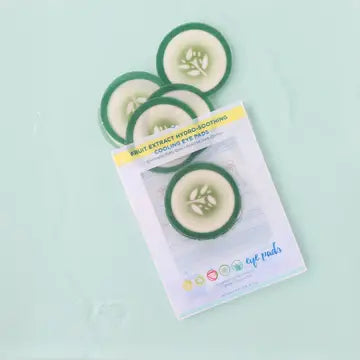 My Spa Life - Cucumber Hydro-Soothing Spa, Cooling Eye Pads - 12 Pads