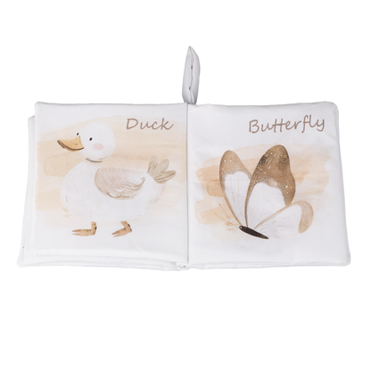 Ali+Oli - Baby Bear and Friends – Crinkle Cloth Soft Baby Book Gift