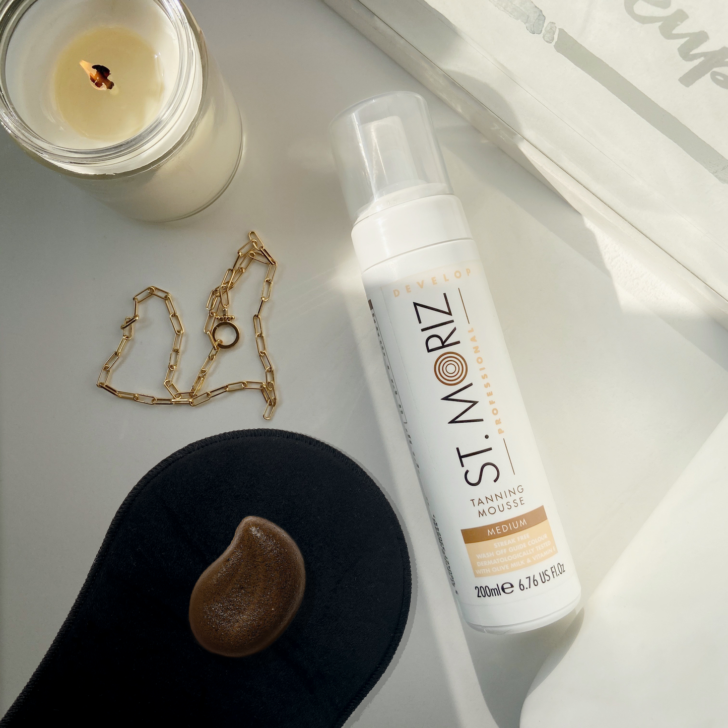 St. Moriz Professional Self-Tanning Mousse Medium