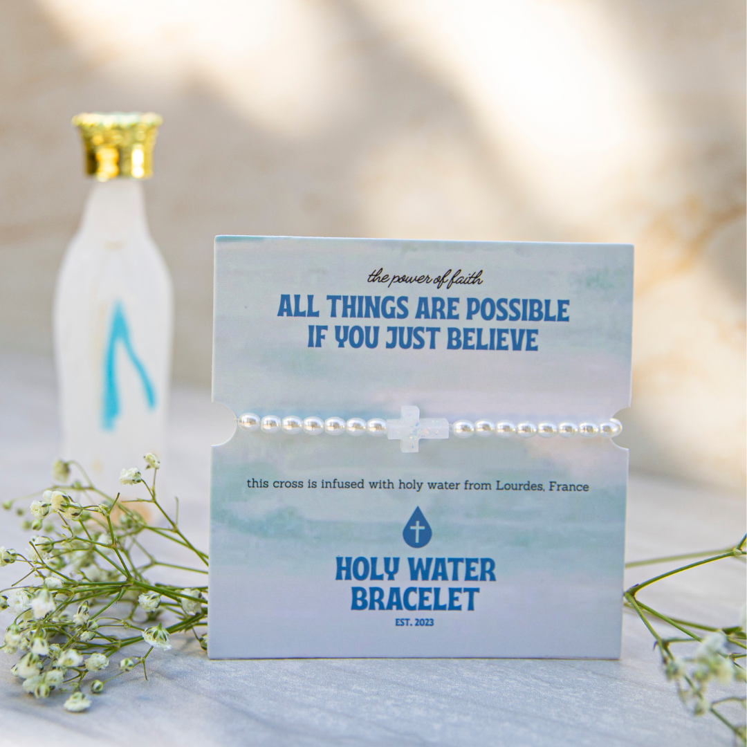 Gold Holy Water Bracelet
