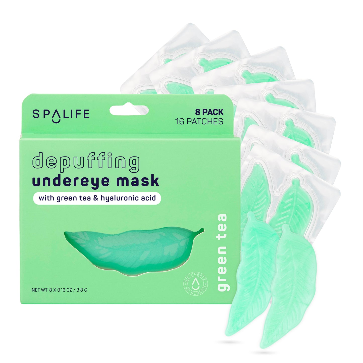My Spa Life - Depuffing Hydrogel Undereye Patches - 8 Pairs