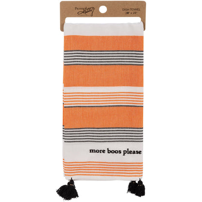 Primitives by Kathy - More Boos Please Kitchen Towel