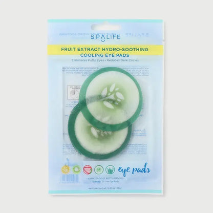 My Spa Life - Cucumber Hydro-Soothing Spa, Cooling Eye Pads - 12 Pads