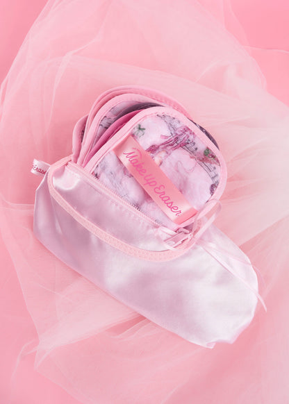 The Original MakeUp Eraser - Ballet Core MakeUp Eraser 7-Day Set | Bonus Pointe Shoe Case