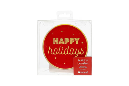 Christmas Coasters, Holiday Décor Accessories, Set of 4