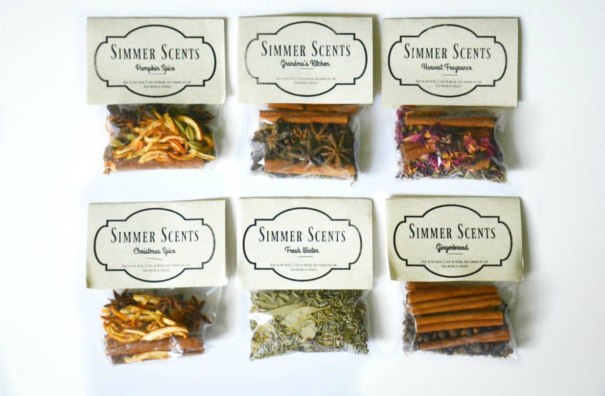 Simmer Scents - Stovetop Potpourri Hostess Gifts: Christmas Spice