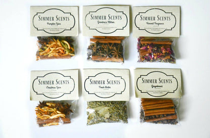 Simmer Scents - Stovetop Potpourri Hostess Gifts: Room Refresh