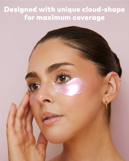 The Original MakeUp Eraser - Hydrogel Seaweed-Based Undereye Masks - Calming Cherry