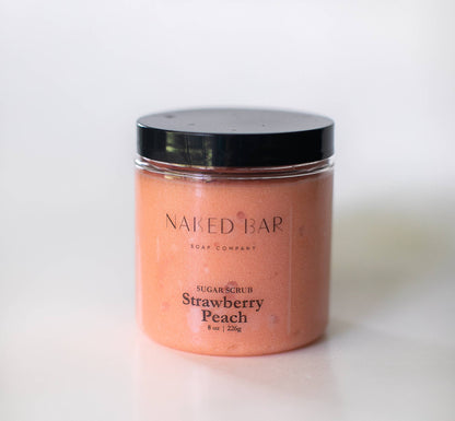 Strawberry Peach Body Sugar Scrub