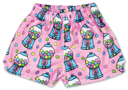 Bubblegum Fun Plush Shorts