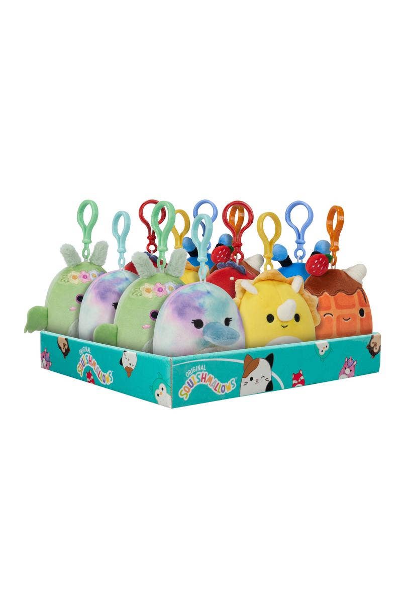 Squishmallows 3.5" Clip On Plush