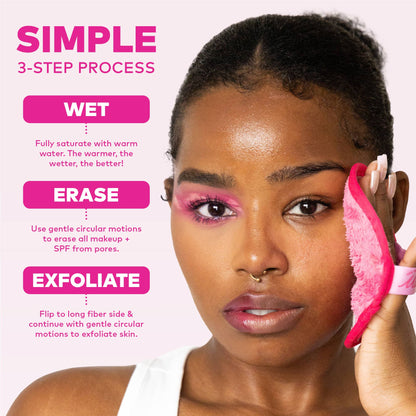 The Original MakeUp Eraser - Ballet Core MakeUp Eraser 7-Day Set | Bonus Pointe Shoe Case