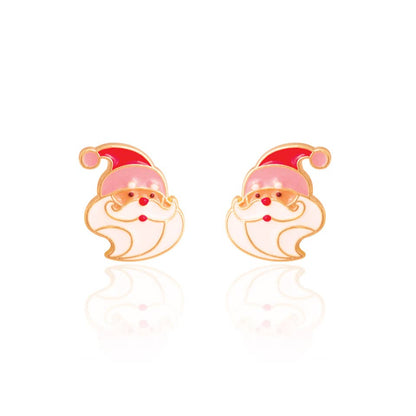 Delightful Duet Earring Gift Set- Santa and Reindeer