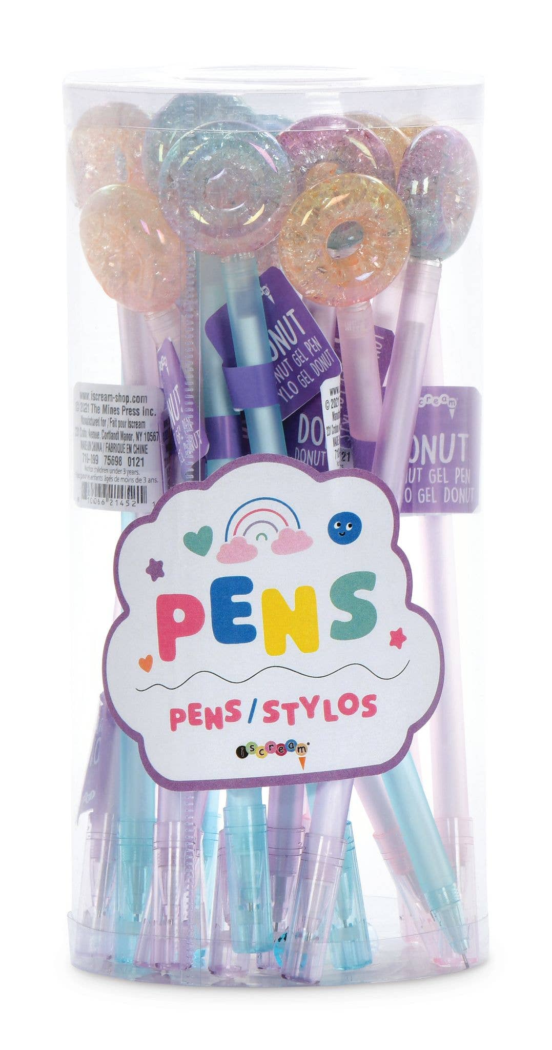 Iscream - Donut Gel Pens Pdq - 20 Pc