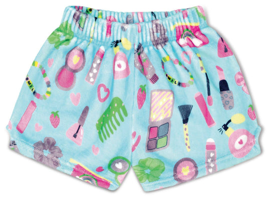 Wake Up and Makeup Plush Shorts