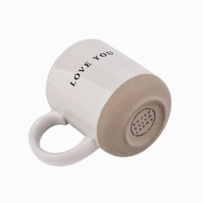 Love You Stoneware Coffee Mug