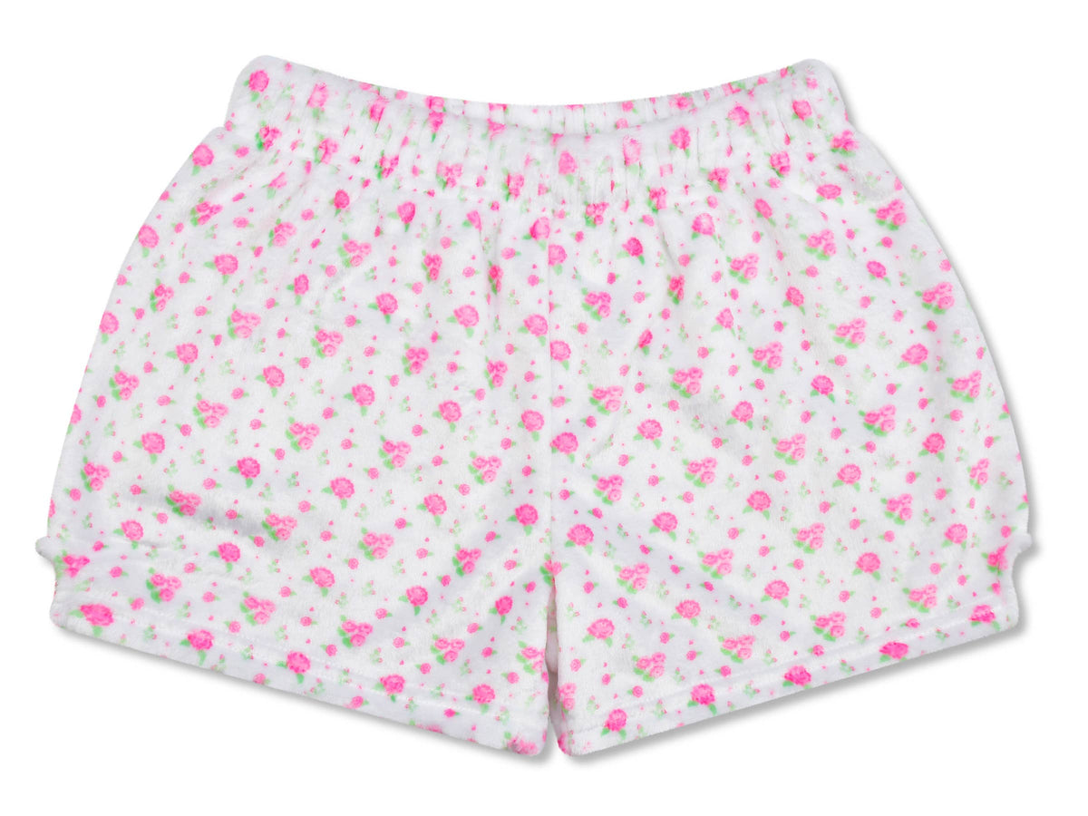Iscream - Pretty in White Plush Shorts (X-Small -(4-6))