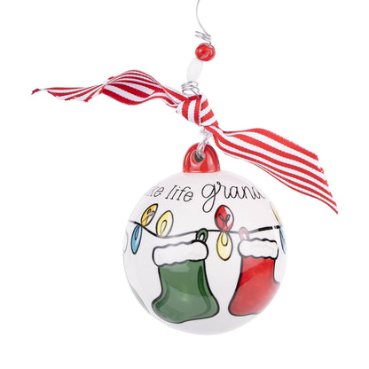 Grandkids Stocking Ornament - Part of Children's Collection