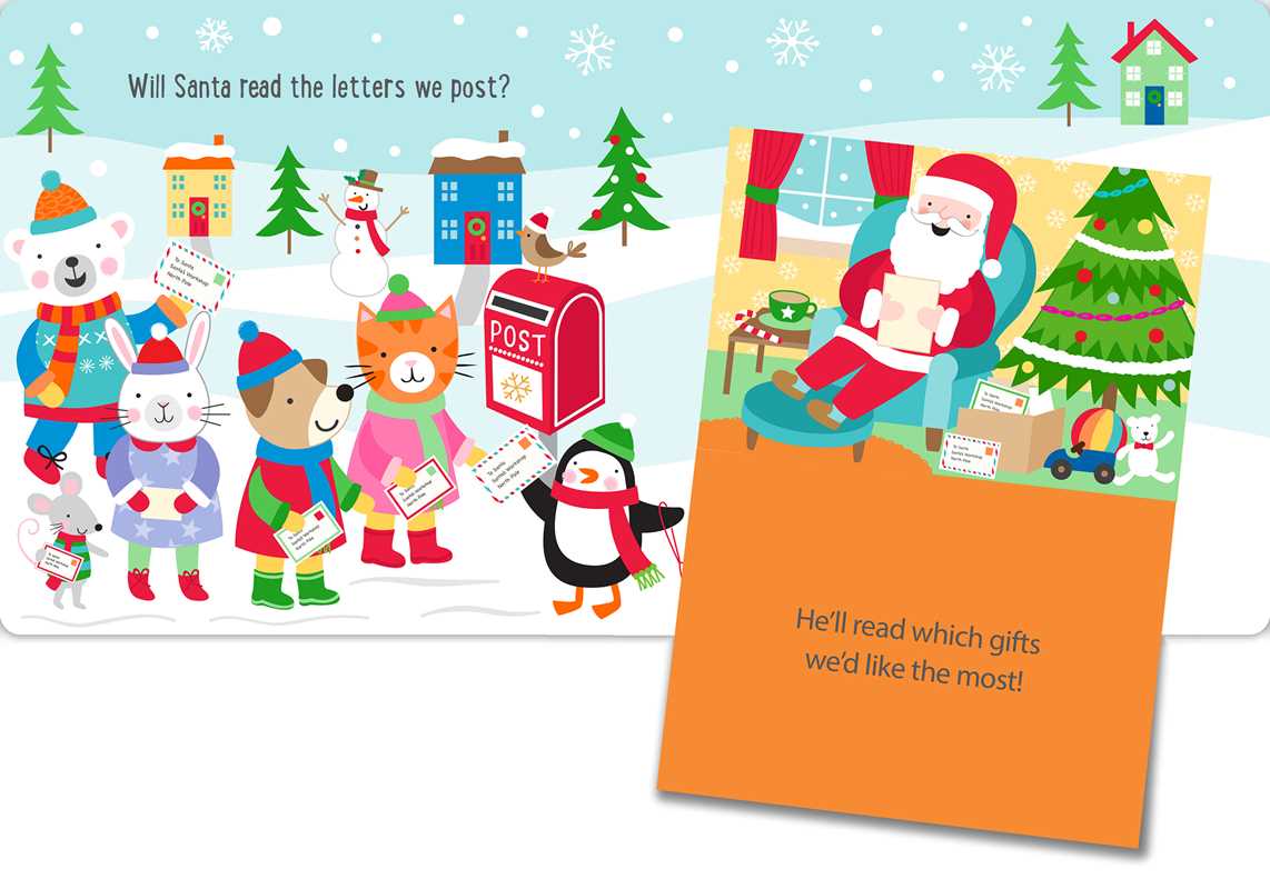 Santa's Surprise: Lift-the-Flap Book
