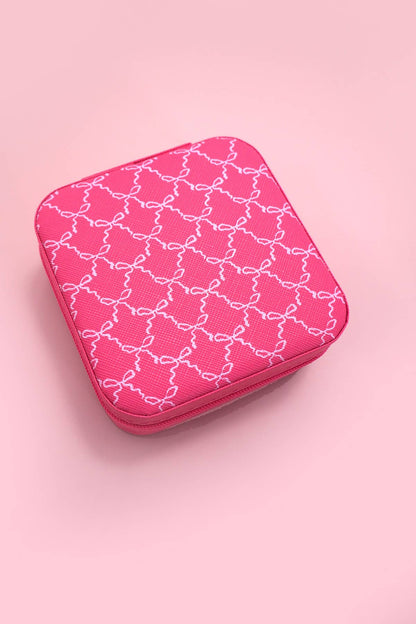 JOSSLYN by wall to wall - DESIGNED JEWELRY ORGANIZER TRAVEL BOX CASE | 40P566