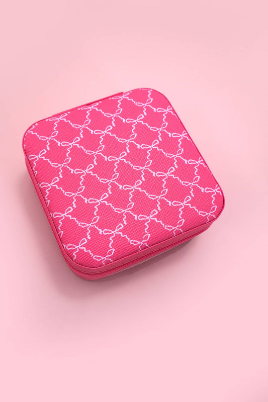 JOSSLYN by wall to wall - DESIGNED JEWELRY ORGANIZER TRAVEL BOX CASE | 40P566
