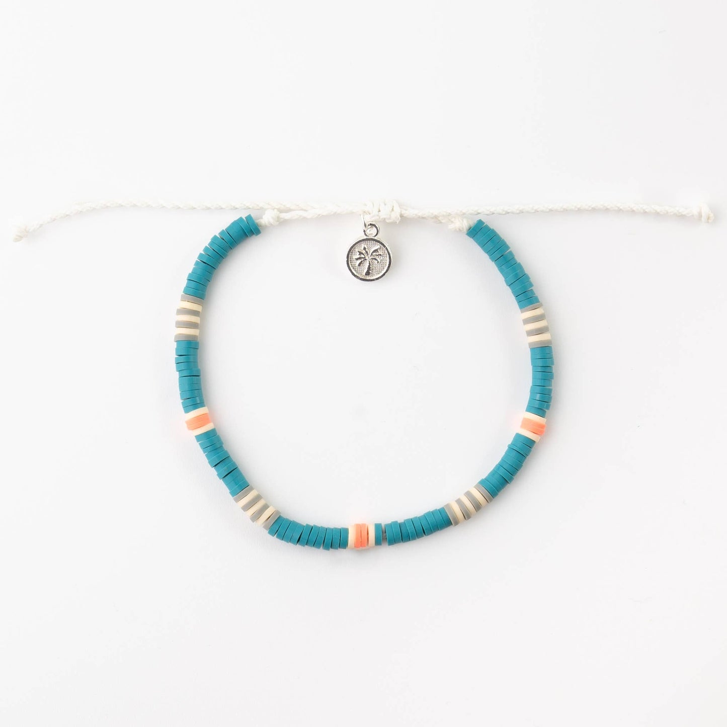 Lucky Bay Clay Beaded Anklet