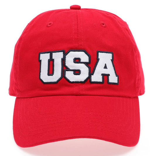 USA Patched Cotton Baseball Cap