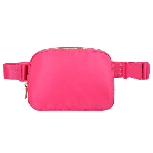 Varsity Collection Hot Pink Fanny Waist Pack Belt Bag