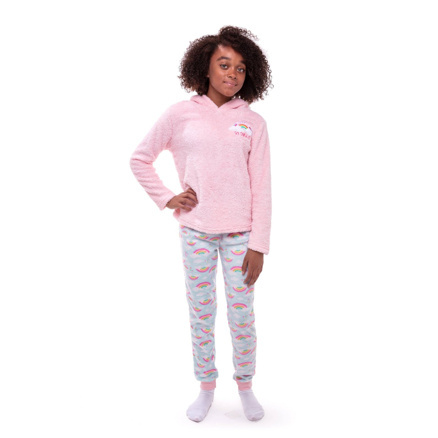 Girls 2 Piece Over It PJ Set | TeePotEtc