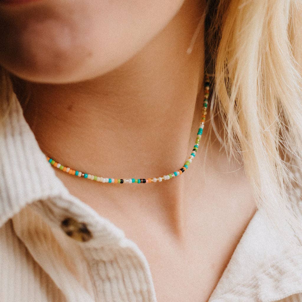 Alila Dainty Beaded Choker