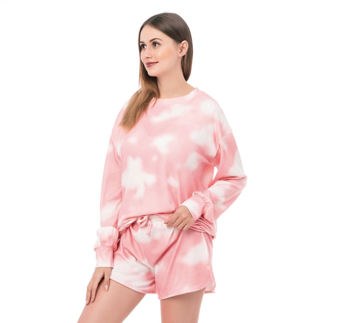 Skye Cloud Print Loungewear Set