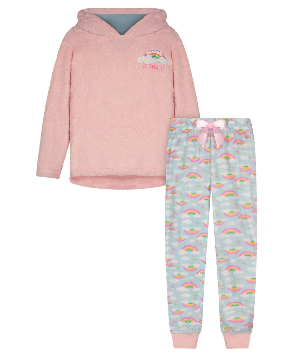 Girls 2 Piece Over It PJ Set | TeePotEtc