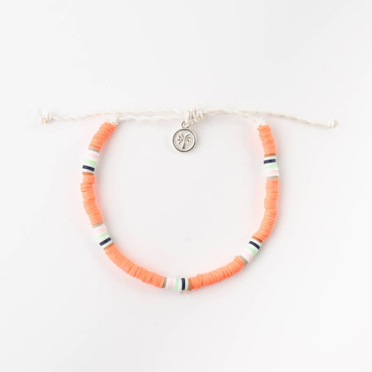 Lucky Bay Clay Beaded Anklet