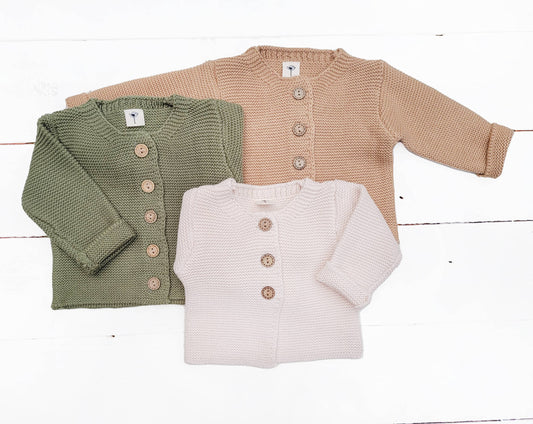 Baby Knit Sweater Cardigan Top