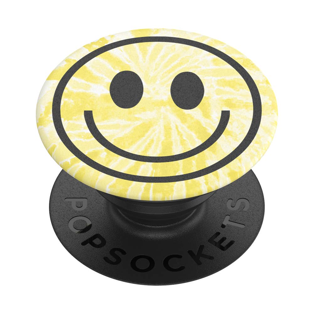 Tie Dye Smiley Popsockets