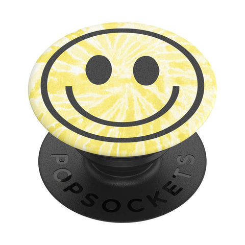 Tie Dye Smiley Popsockets