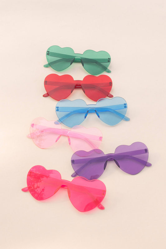 Festival Coachella Stagecoach Heart Sunglass Sunglasses